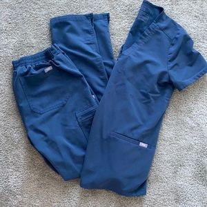 Set of FIGS Dark Harbor scrubs